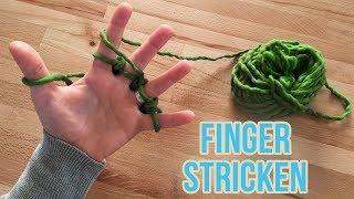 Finger Stricken | Von Hand stricken | Anleitung