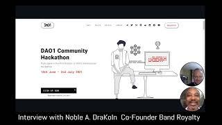 Inspiring Innovation: Noble A. DraKoln's Insightful Talk at CoinCruncher's International Hackathon