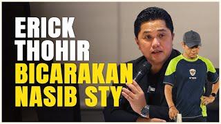 Erick Thohir Buka Suara Soal Nasib Shin Tae-yong, Usai Timnas Indonesia Dibantai Jepang