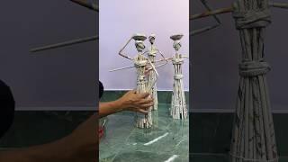 African doll DIY craft using newspapers #shorts #youtubeshorts #viral #crafts #ashortaday #african