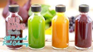 How to Make All-Natural Homemade Food Coloring - Gemma's Bold Baking Basics Ep. 1