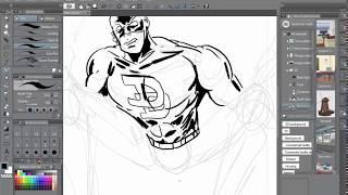 Daredevil quick drawing practice sketch