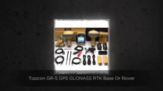 Topcon GR-5 GPS GLONASS RTK Base Or Rover