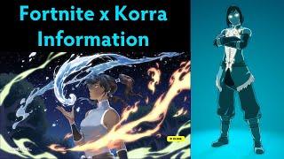 Fortnite X Legend of Korra Information - Avatar News