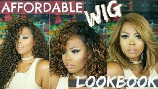 CHEAP AFFORDABLE SYNTHETIC WIG LOOKBOOK SUMMER 2017 | HOW TO LOOK EXPENSIVE ON A BUDGET | TASTEPINK