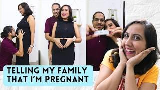 Telling my family " I'M PREGNANT" | Family  Reaction Video