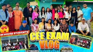 CEE Exam Vlog From Pokhara | In House Class Of ED | Travel & Exam Vlog Admission Open LIMITED SEATs