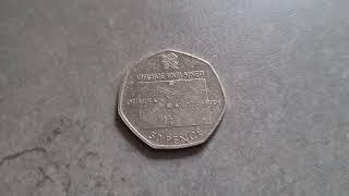 The Offside Rule 50p Fifty Pence, there's football on apparently, what is it, world cup, no idea!!!