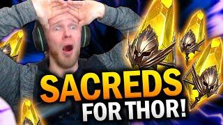 SACRED SHARD PULLS for Thor Summon Rush (FIRST PULL LUCK!) - Raid: Shadow Legends