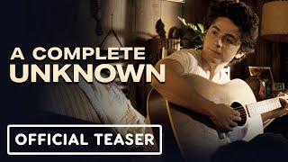 A Complete Unknown (Bob Dylan Biopic) - Official Teaser Trailer (2024) Timothée Chalamet