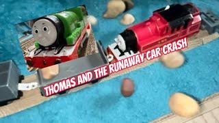 Thomas and the runaway car crash