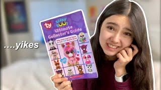 Reviewing THE ULTIMATE BEANIE BOO COLLECTORS GUIDE! *controversial*