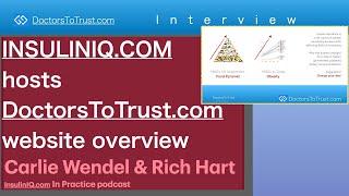 INSULINIQ.COM hosts DoctorsToTrust.com website overview