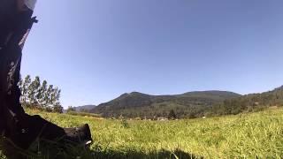 Jeff's Hang Gliding GOPRO Flight - Mount Blanchard, WA