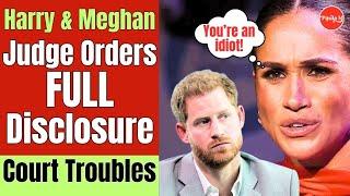 Prince Harry Points Finger at Meghan for Legal Issues