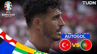 ¡INCREÍBLE AUTOGOL DE AKAYDIN! - Turquía 0-2 Portugal | UEFA EURO 2024 - J2 | TUDN