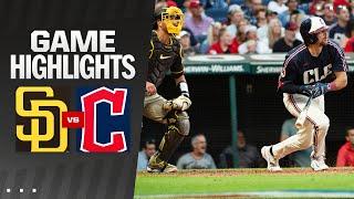 Padres vs. Guardians Game Highlights (7/19/24) | MLB Highlights