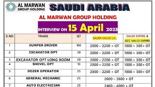 AL MARWAN GROUP HOLDING CO. SAUDI ARABIA.