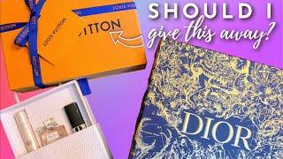 Dior Unboxing & Louis Vuitton Giveaway Poll! Should I Give *This Item* Away??