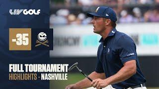 Crushers GC Full Tournament Highlights | LIV Nashville