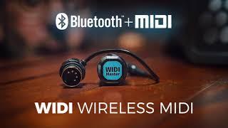 CME WIDI Master Ultra Low Latency Wireless MIDI DIN 5 Bluetooth MIDI Adapter without battery