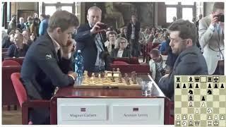 ROOK KNIGHT VS ROOK BISHOP!!! MAGNUS CARLSEN VS LEVON ARONIAN | BLITZ CHESS 2016 LEUVEN