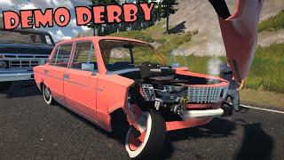 WE HAD A DEMOLITION DERBY!! - MY GARAGE (MULTIPLAYER)