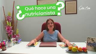 ¿Qué hace un nutricionista?  