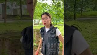 Female police officer catches the impostor and Bad Guy #shorts #police #swat