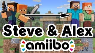 Steve and Alex amiibo Showcase