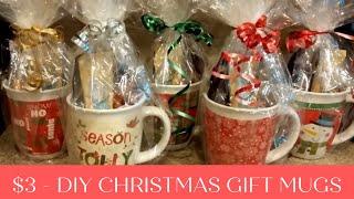 DIY Christmas gift mugs for $3