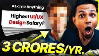 UI/UX Designer Gets ₹3 CRORES SALARY In India? | 100K Special QnA | Saptarshi Prakash