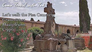 Let's walk around Pisa Cimitero Suburbano - Graves, Headstones, Crypts, Mausoleums and more!