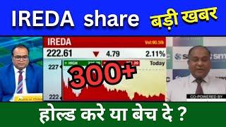 IREDA share latest news today, Ireda share news today, Target price, share analysis, buy or sell