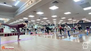 iYOMA 滾筒瑜珈課程 in 佳儷x樸田樹spa運動會館實況 | iPARTY FITNESS ACADEMY | 系列課程