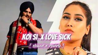 Koi Si X Lovesick - Afsana Khan & Sidhu Moose Wala | Ik Vi Hanju Aya Na