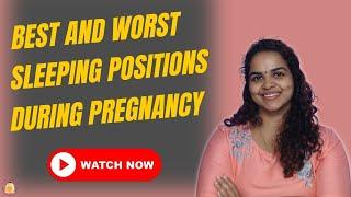 Best and Worst Sleeping position during pregnancy | Sleeping position during pregnancy