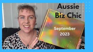 Aussie Biz Chic Unboxing - September 2023 - My last one....