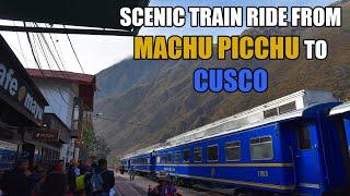 Train Ride From Machu Picchu|Aguas Calientes to Ollantaytambo|Cusco (Cab Ride)