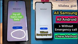 All Samsung Mobile's Frp Bypass Without Emergency Call Without Alliance Shield Without Knox