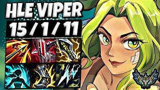 Zeri vs Kaisa ADC [ HLE Viper ] Korea Challenger Patch 14.13 