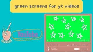 Green screens for YouTube videos || Abhilasha Dutta