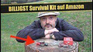 Überleben mit dem billigsten Survival Kit von Amazon