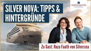 Silversea Cruises | Silver Nova: Tipps & Hintergründe! Zu Gast: Ruza Faath