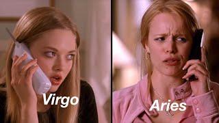 mean girls as zodiac signs ︎