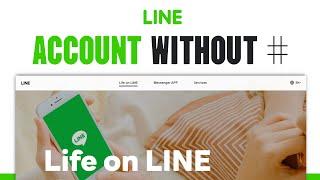 How To Create Line Account Without Phone Number (2024)