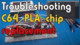 Troubleshooting C64 PLA chip replacement