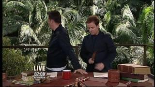 Dec showing Ant a thing or two = Im A Celebrity 19/10/09