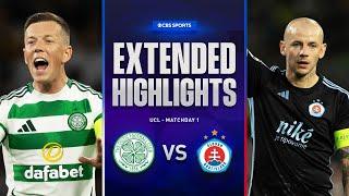 Celtic vs. Slovan Bratislava: Extended Highlights | UCL League Phase MD 1 | CBS Sports Golazo