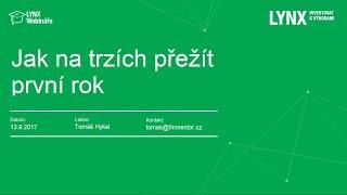 Jak na trzích přežít první rok - LYNX Webinář